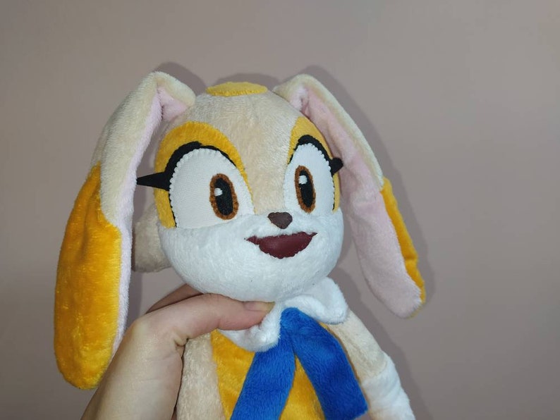 Comission plush toy Cream the Rabbit. Etsy