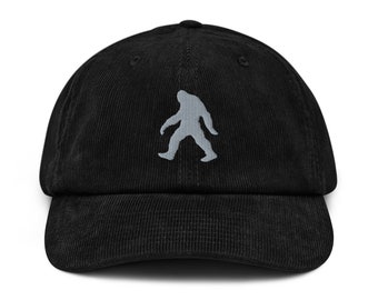 Cappello in velluto a coste Bigfoot grigio Sasquatch