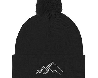 Alpinismo Montagna Alpinista Alpinista Pom-Pom Beanie