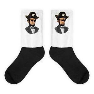 Usa president Abraham Lincoln Pirate Socks