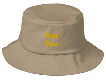 Cappello da pescatore della vecchia scuola con script più Dope