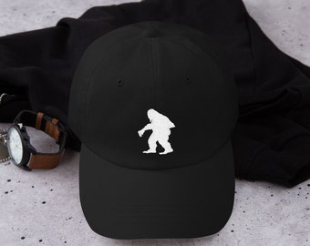 Bigfoot Sasquatch Hiker Camp Cap Cappello papà