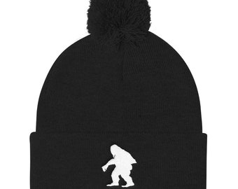 Berretto lavorato a maglia con pompon Sasquatch Bigfoot