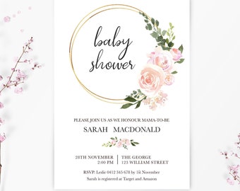 Baby Shower Invitations Etsy Baby Shower Invitations Etsy