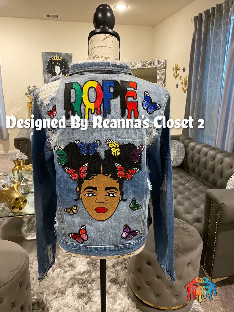 Reworked Custom Dripping Dope Denim 