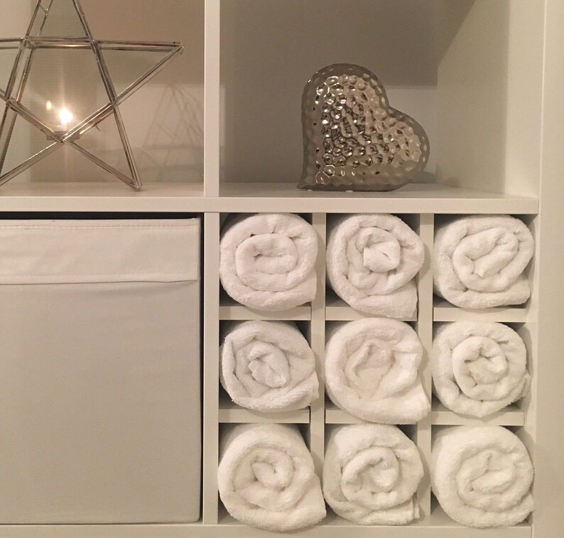Towel Storage Insert For Ikea Kallax Expedit Cube Shelf Unit Image 0