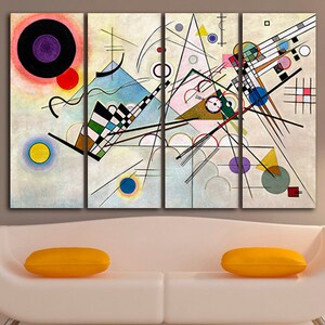 Geometric abstract Wall art canvas Geometric shapes Abstract artwork Abstract art Abstraction print Abstract photo Abstract gift Modern art