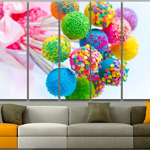 Lollipop print art Gallery wall set Lollipop canvas Colorful sweet print Lollipop poster Lollipops sweet Childrens art Baby sweet Gift candy