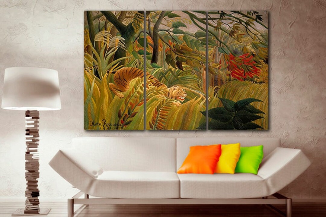 Surprised Henri Rousseau Art Print by The National Gallery  Fy