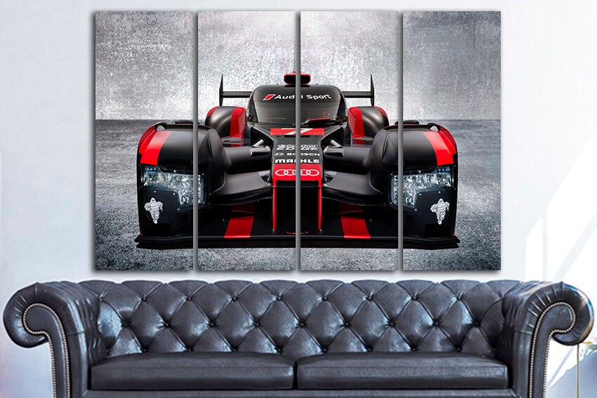 Sport Car Wall Art Racing Canvas Mechanism Wall Decor Sport Etsy