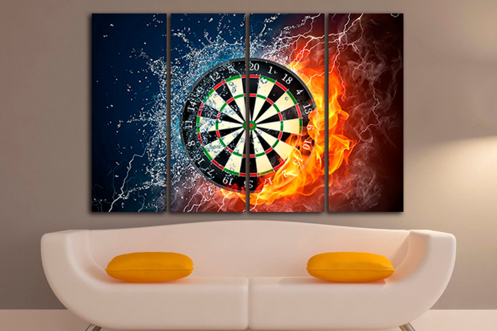 Darts Wall Art Darts Print Darts Canvas Game Home Decor Game Etsy