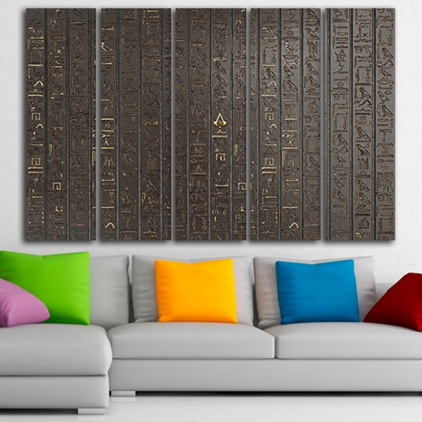Egyptian Wall Art Etsy