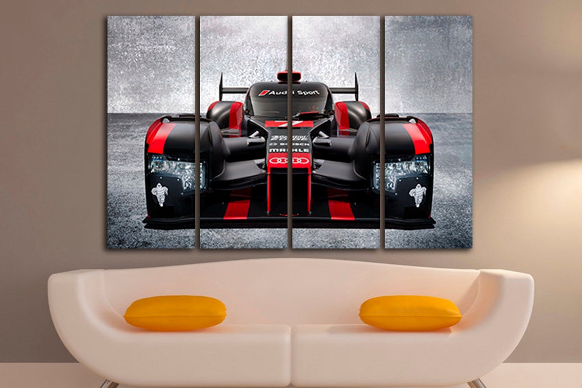 Sport Car Wall Art Racing Canvas Mechanism Wall Decor Sport Car Poster ...