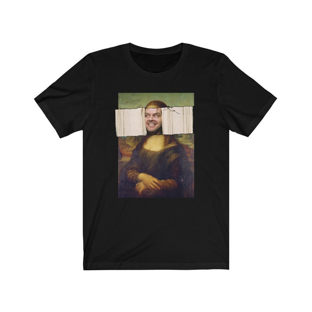 T-shirt con Gioconda