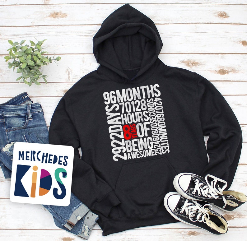 hoodies for 8 year olds