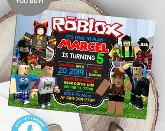Roblox Invite Etsy -
