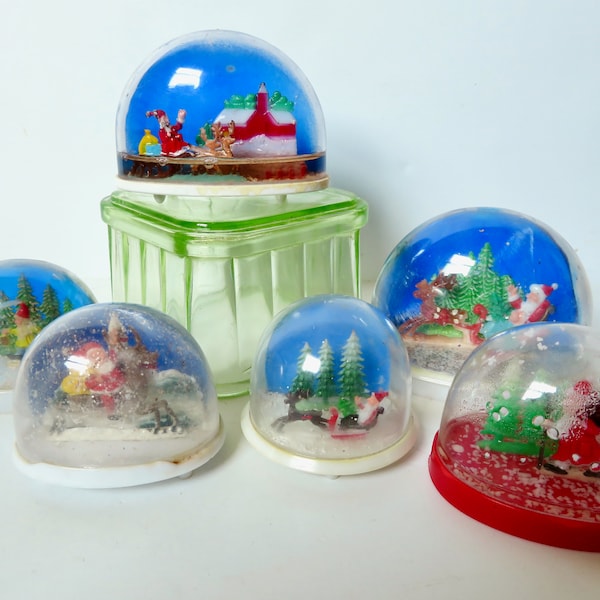 Vintage Snow Globe Etsy
