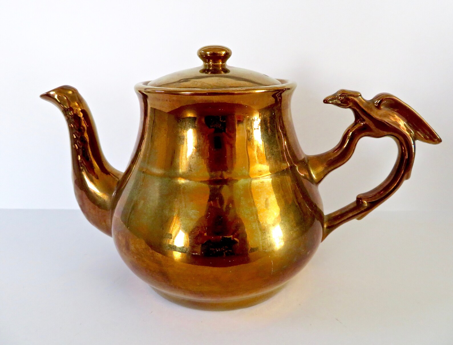 Vintage 50s 60s Mid Century Wade England Harvest Ware Teapot Etsy