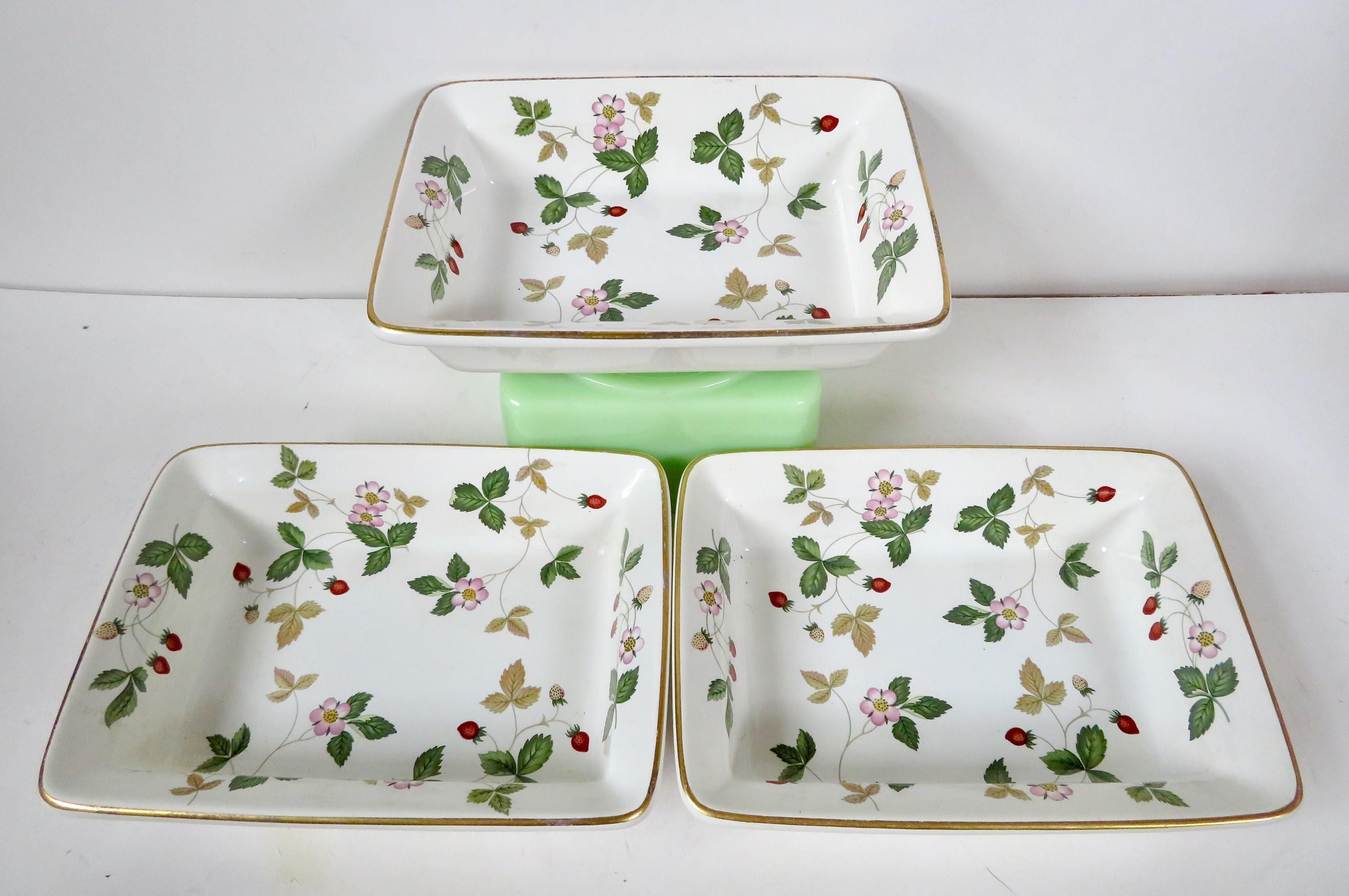 Wedgwood Wild Strawberry - Etsy