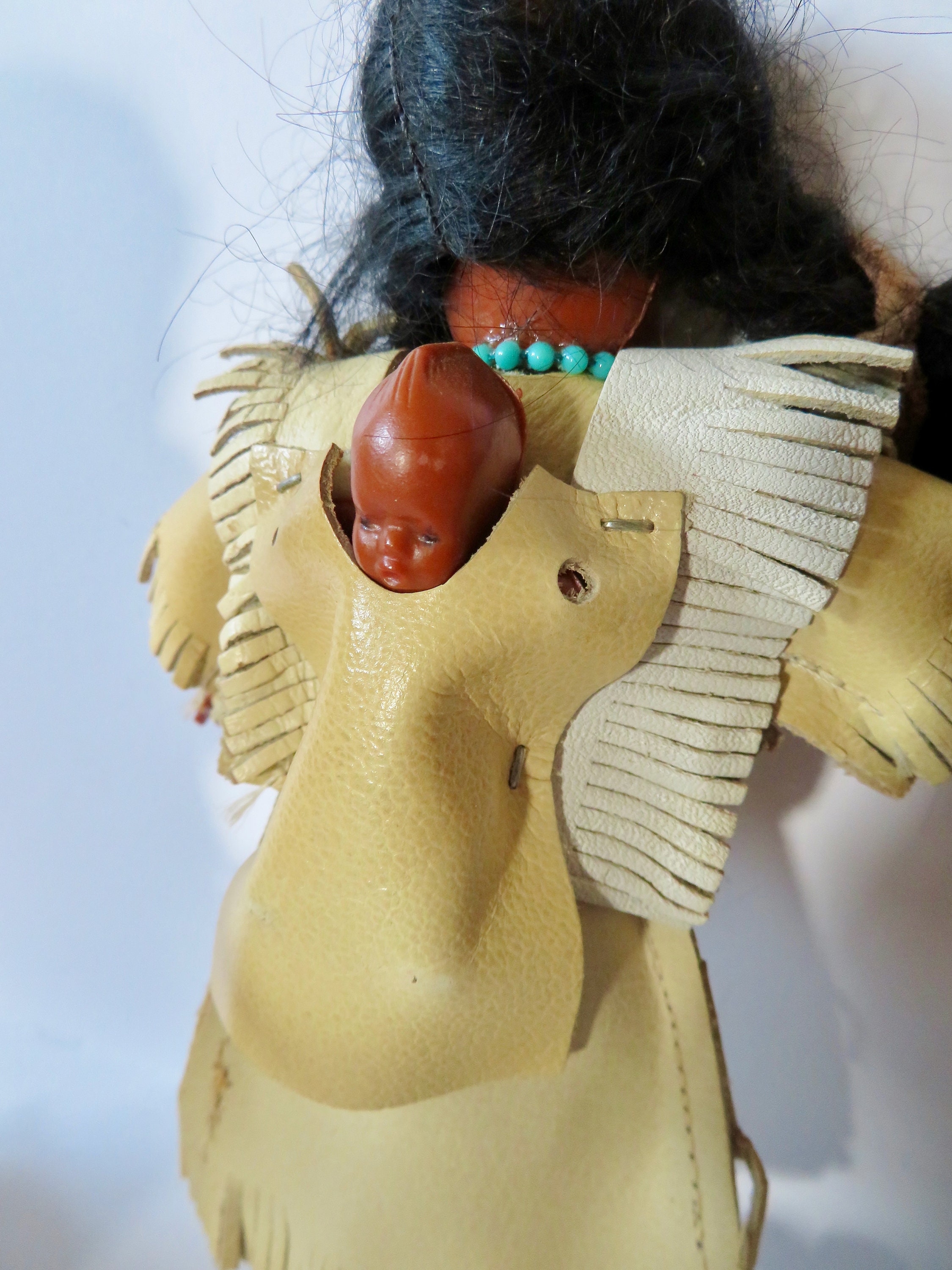 Vintage 60s/70s Plastic Native American Dolls – Souvenir Lot of 7
