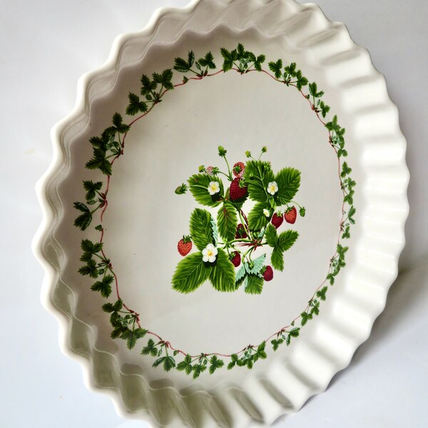 Portmeirion Pie Plate Etsy