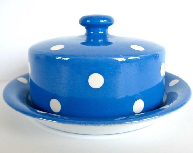 Vintage 30s 40s TG T G Green England Blue White Domino Ware Ceramic