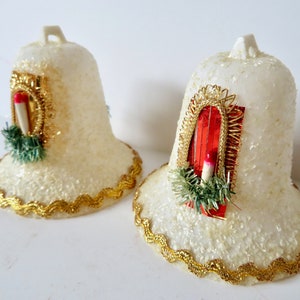 12 pcs 8 White Foam Bells Crafts DIY Wedding Party Decorations
