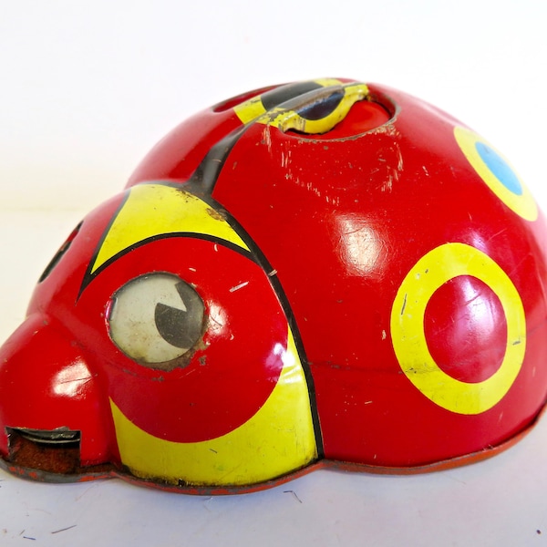 Wind up Ladybug Toy Etsy