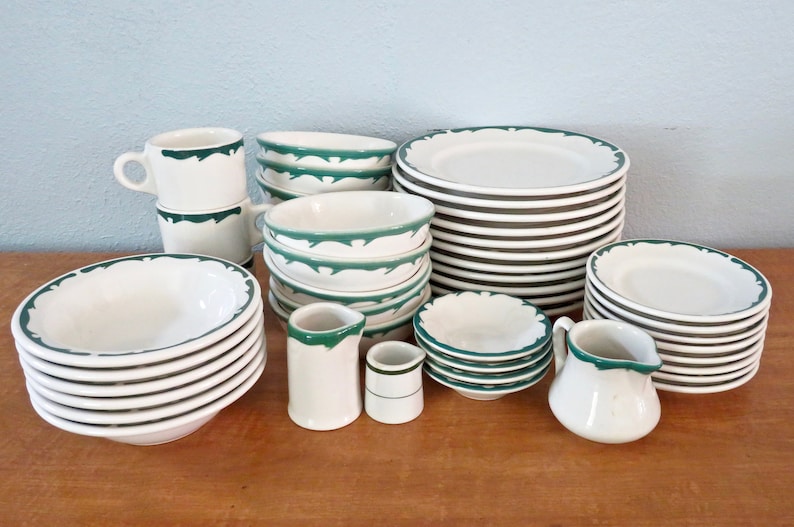 Vintage Buffalo China Restaurant Ware Set of 3 Three Soup Etsy