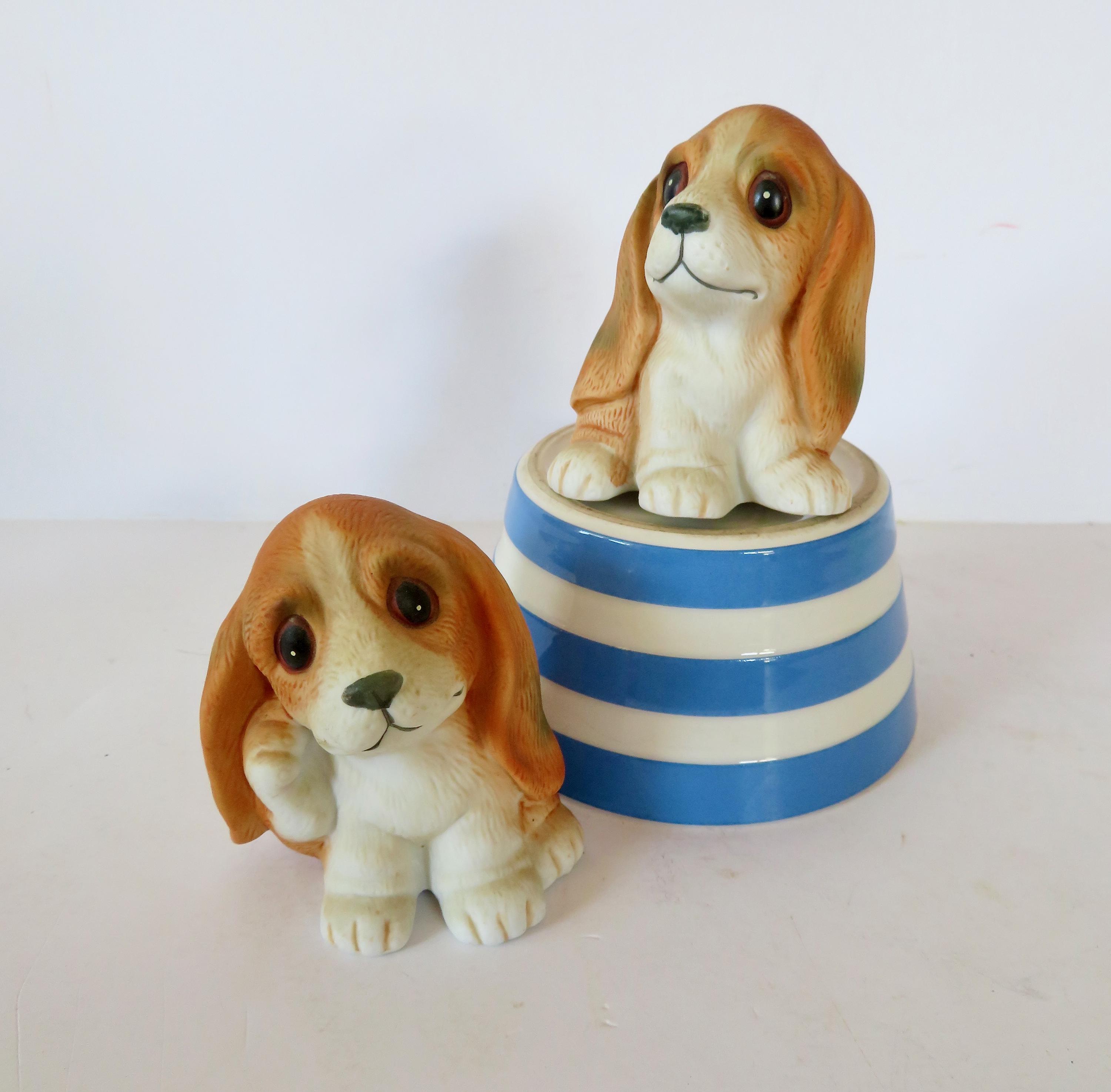 1980s Porcelain Dog - Etsy