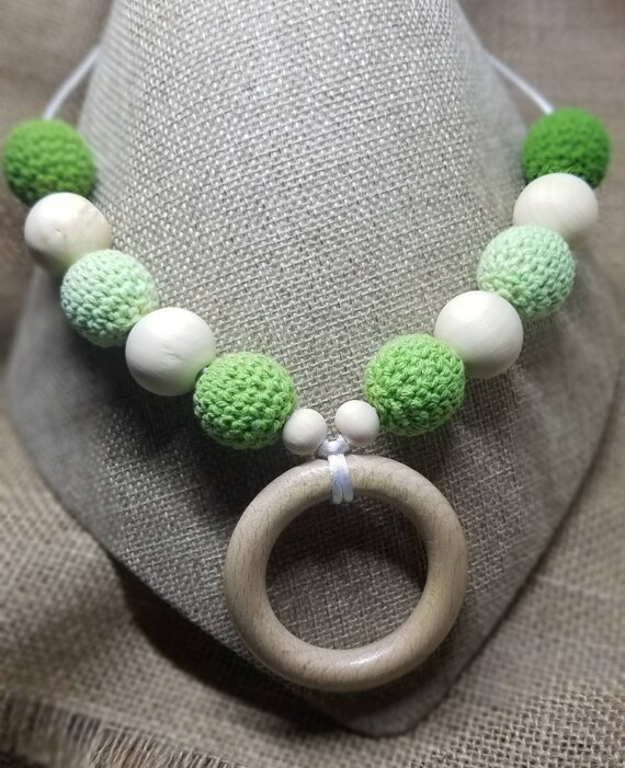 teething ring necklace