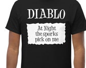 Diablo Sauce Taco Sauce "At Night, The Sporks Pick On Me" Halloween Costume Great For Groups