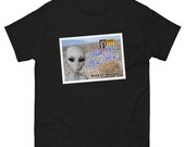 Storm Area 51 Aliens Wish You Were Here Postcard