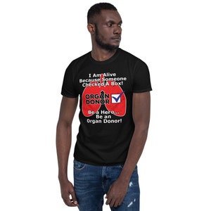 Organ Donor Saved My Life Lung T-Shirt