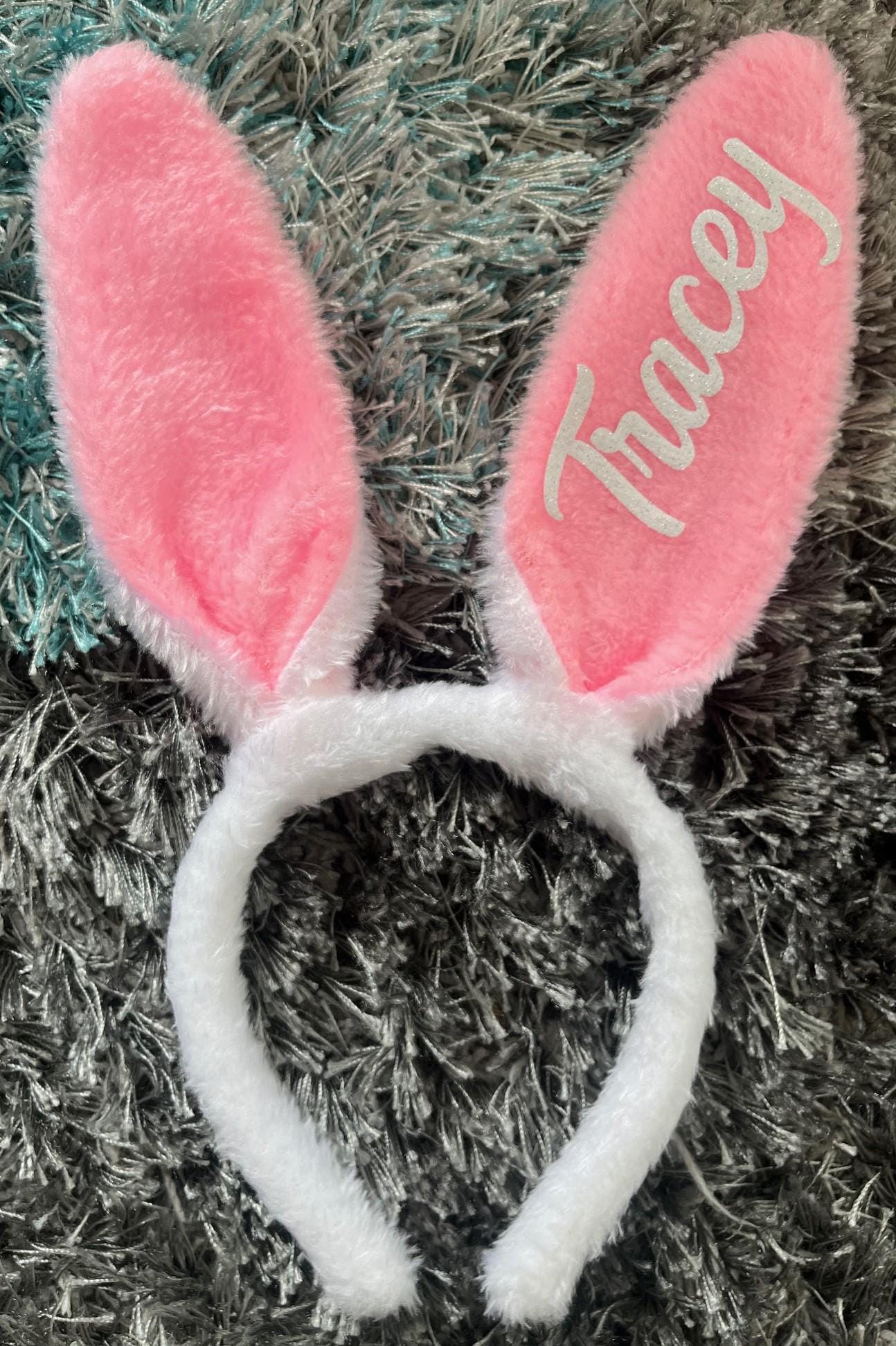 Personalised Easter Hunt Bunny Ears / Easter Hunt Bunny Headband - 1pc