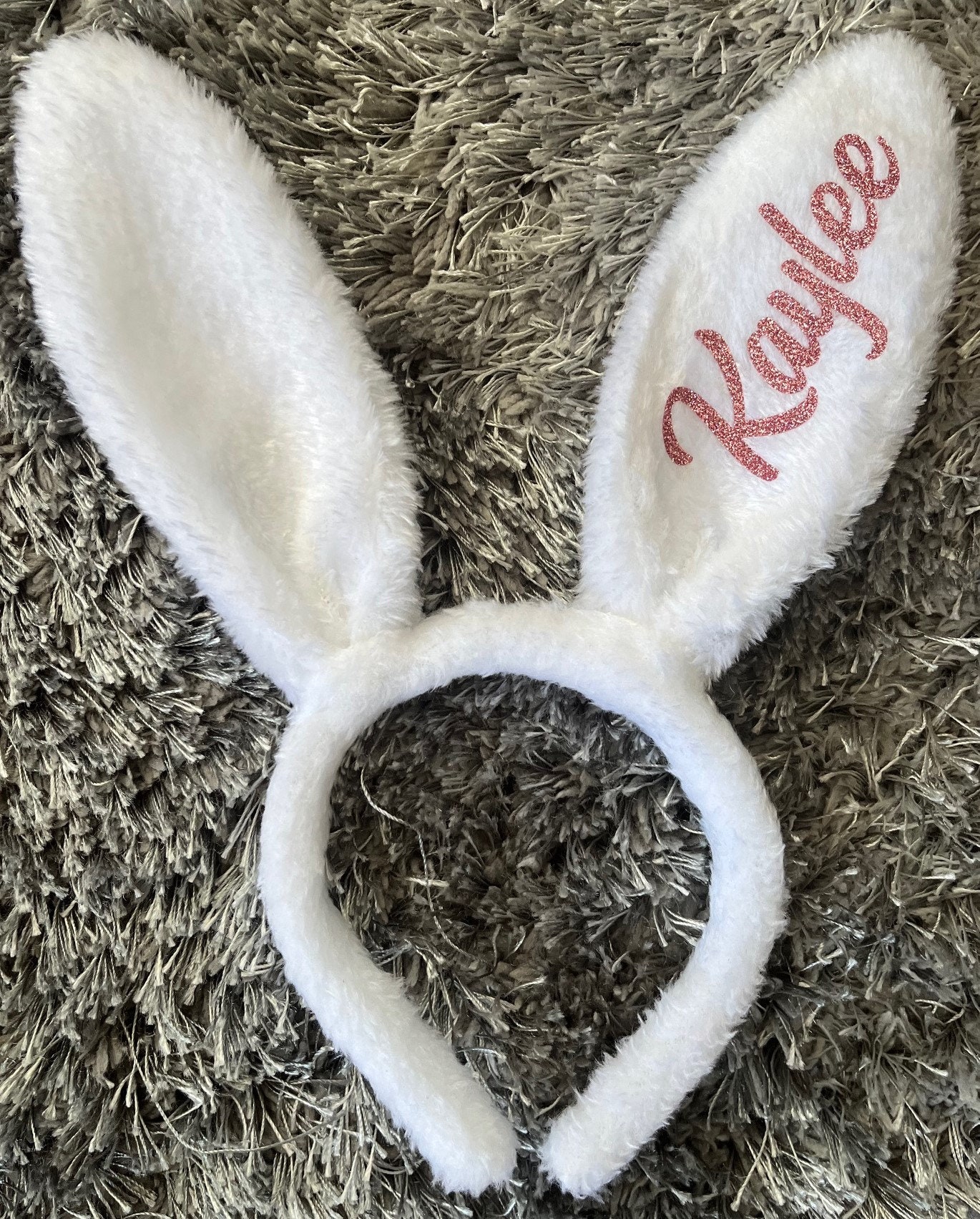 Personalised Easter Hunt Bunny Ears / Easter Hunt Bunny Headband - 1pc