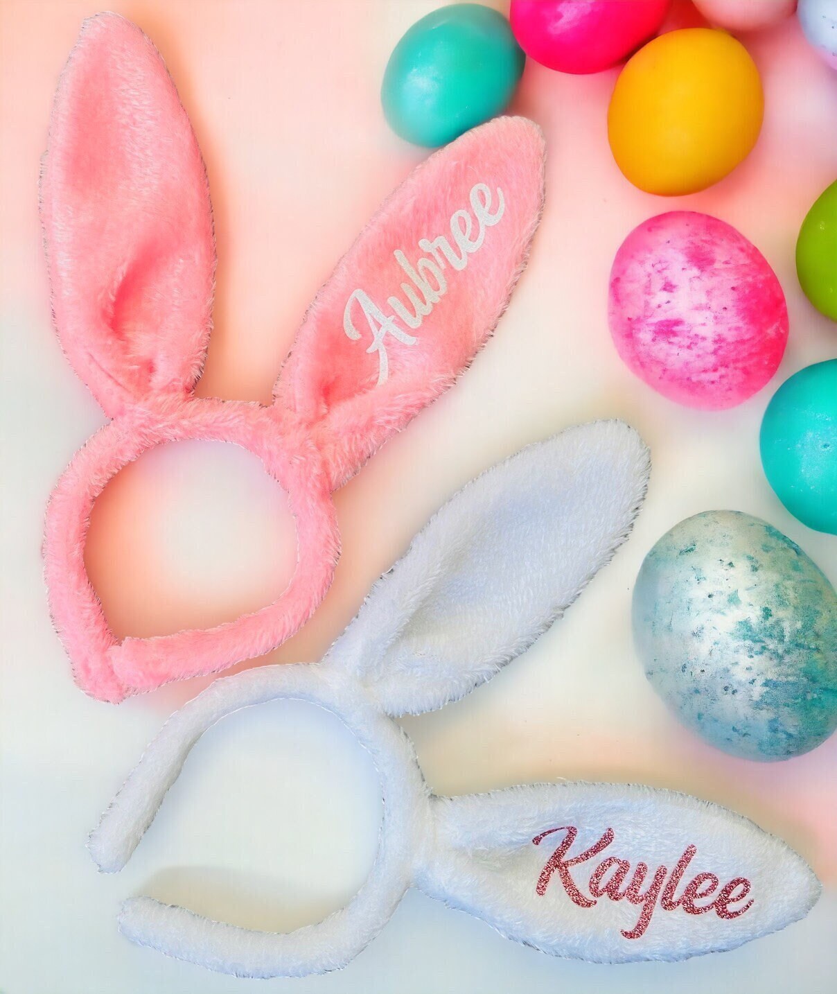 Personalised Easter Hunt Bunny Ears / Easter Hunt Bunny Headband - 1pc