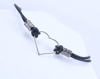 Floating Heart Bracelet