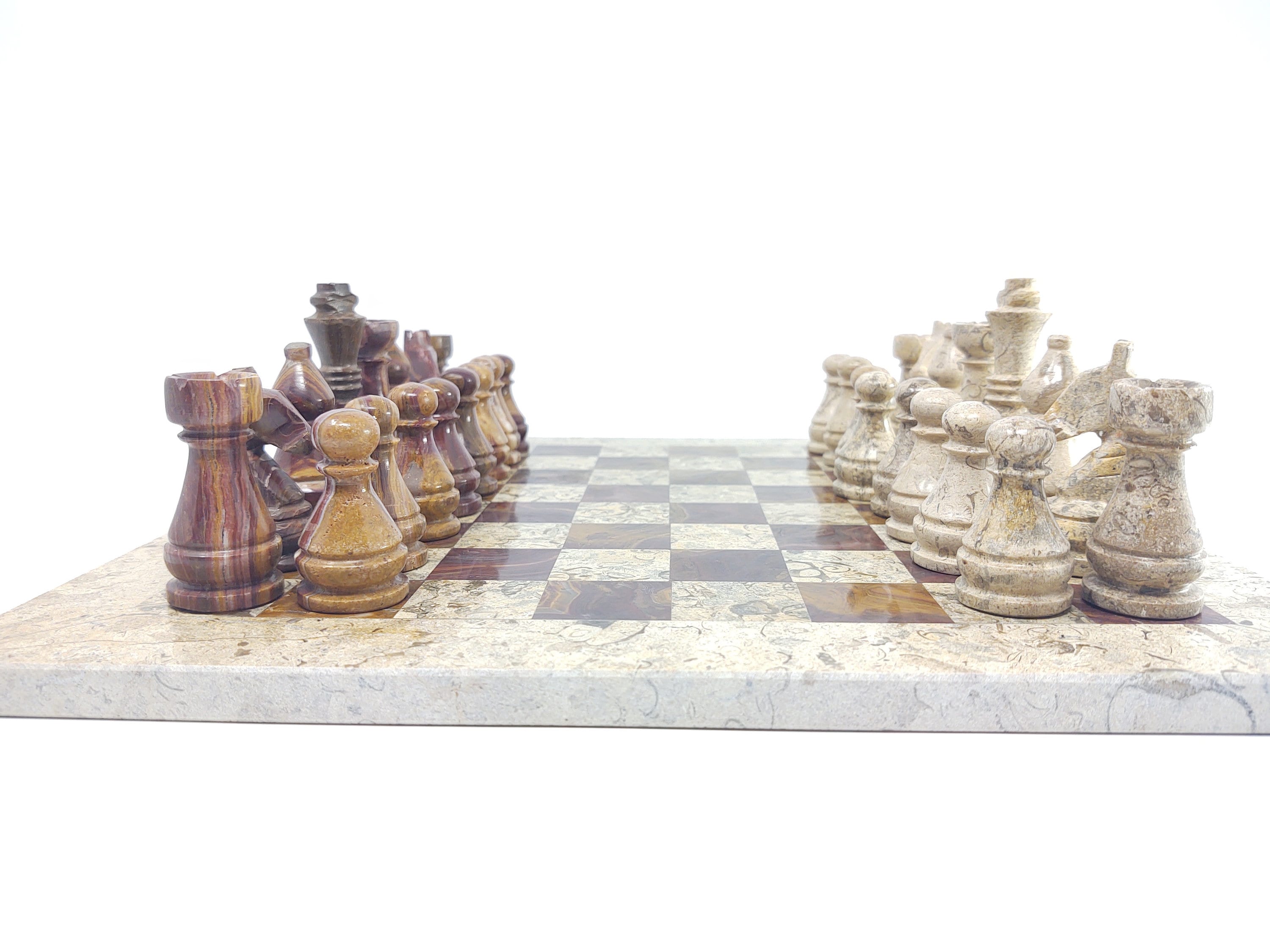3.7 Emperor Series Staunton Chess Pieces Only set- Double Weighted Ro –  royalchessmall