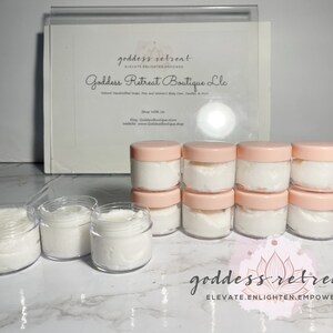 Sample ~ Spa and Floral Sugar Scrub ~ Whipped Soap ~ Foaming Soap ~ Bath Butter ~ Body Butter ~ Body Cream