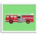 Fire Truck Printable Fire Engine Toddler Room Decor Kid | Etsy