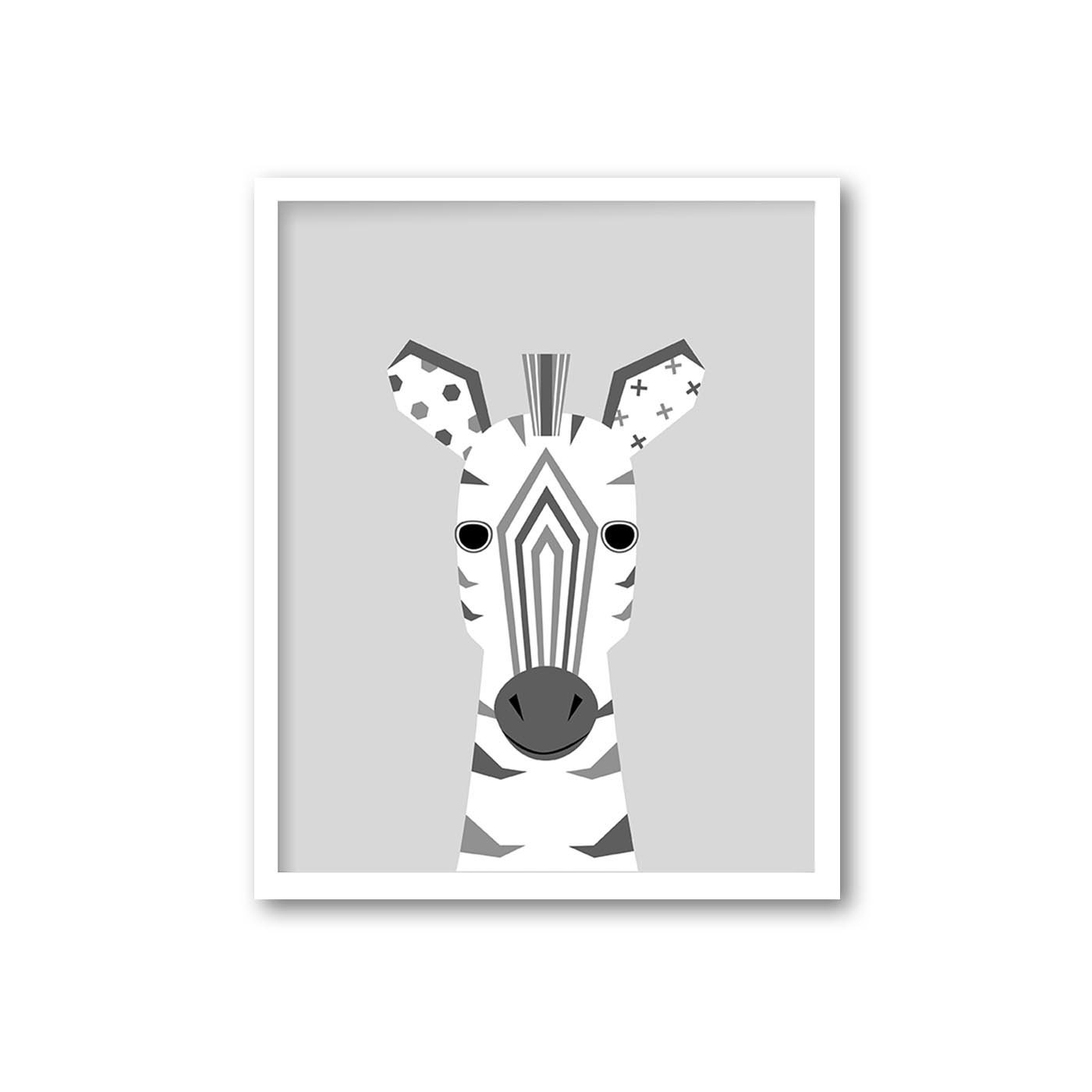 Gray Nursery Wall Art Set of 6 INSTANT DOWNLOAD Safari Etsy