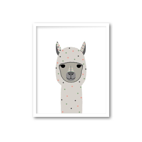 alpaca nursery decor