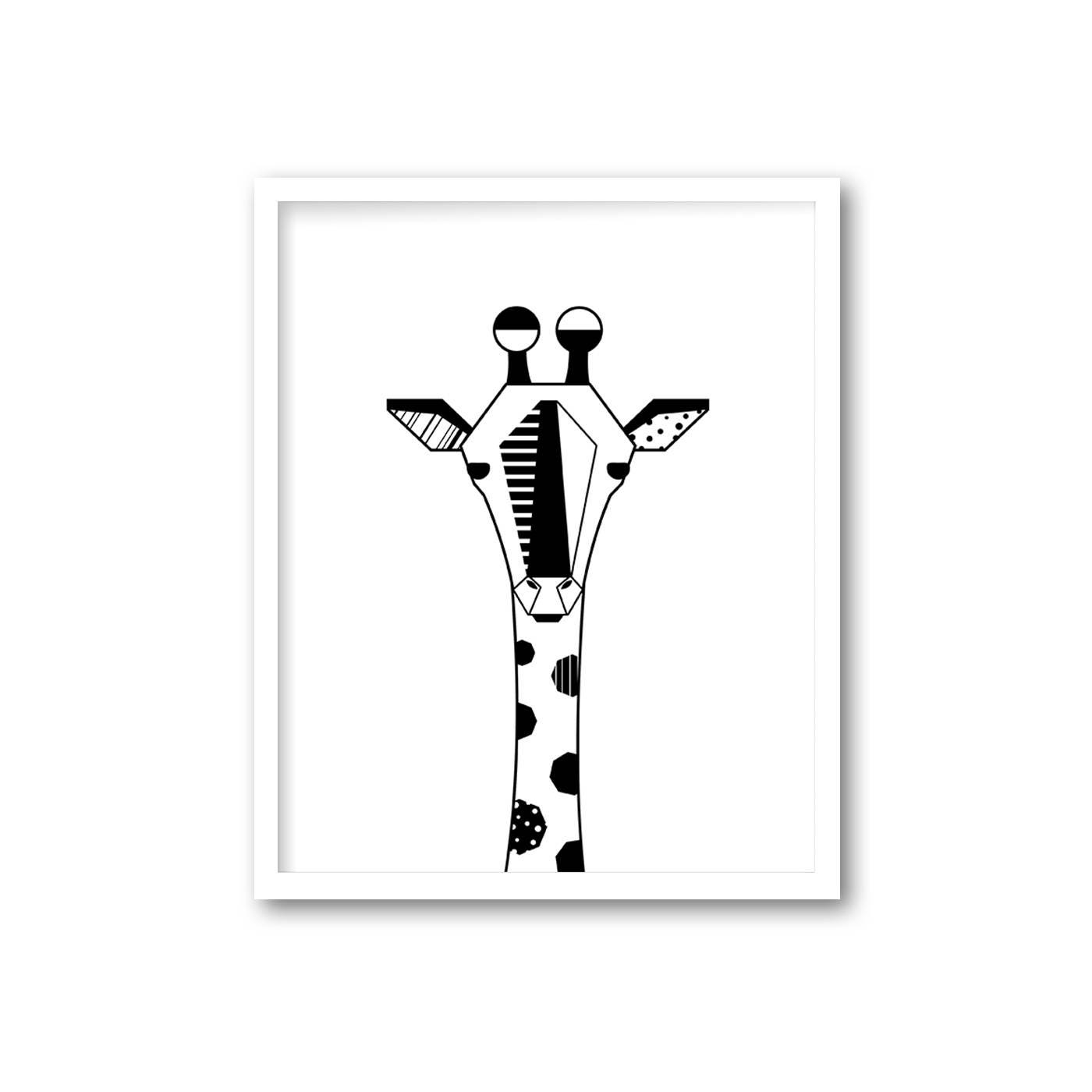 Black and White Nursery Print Set of 6 Nursery Printable Set Etsy