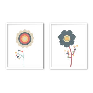 Printable Nursery Art Set of 2 Poster Baby Girls Room Wall Art - Etsy