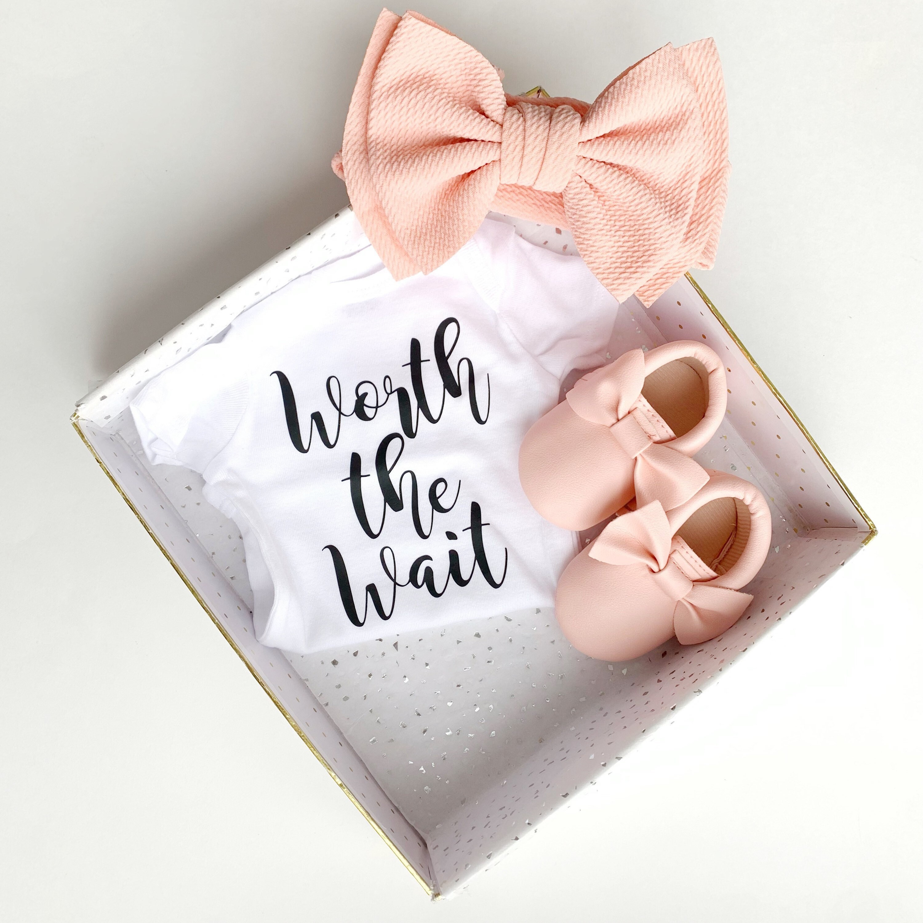 Nylon | Rosy Bow Baby Accessories Baby Girl Bow Baby Shower Gift Cute Baby Bow Newborn Photo Prop Baby Bow
