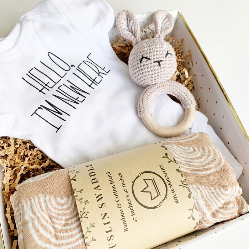 Baby Gift Box Gender Neutral Baby Gift New Baby Gift - Etsy