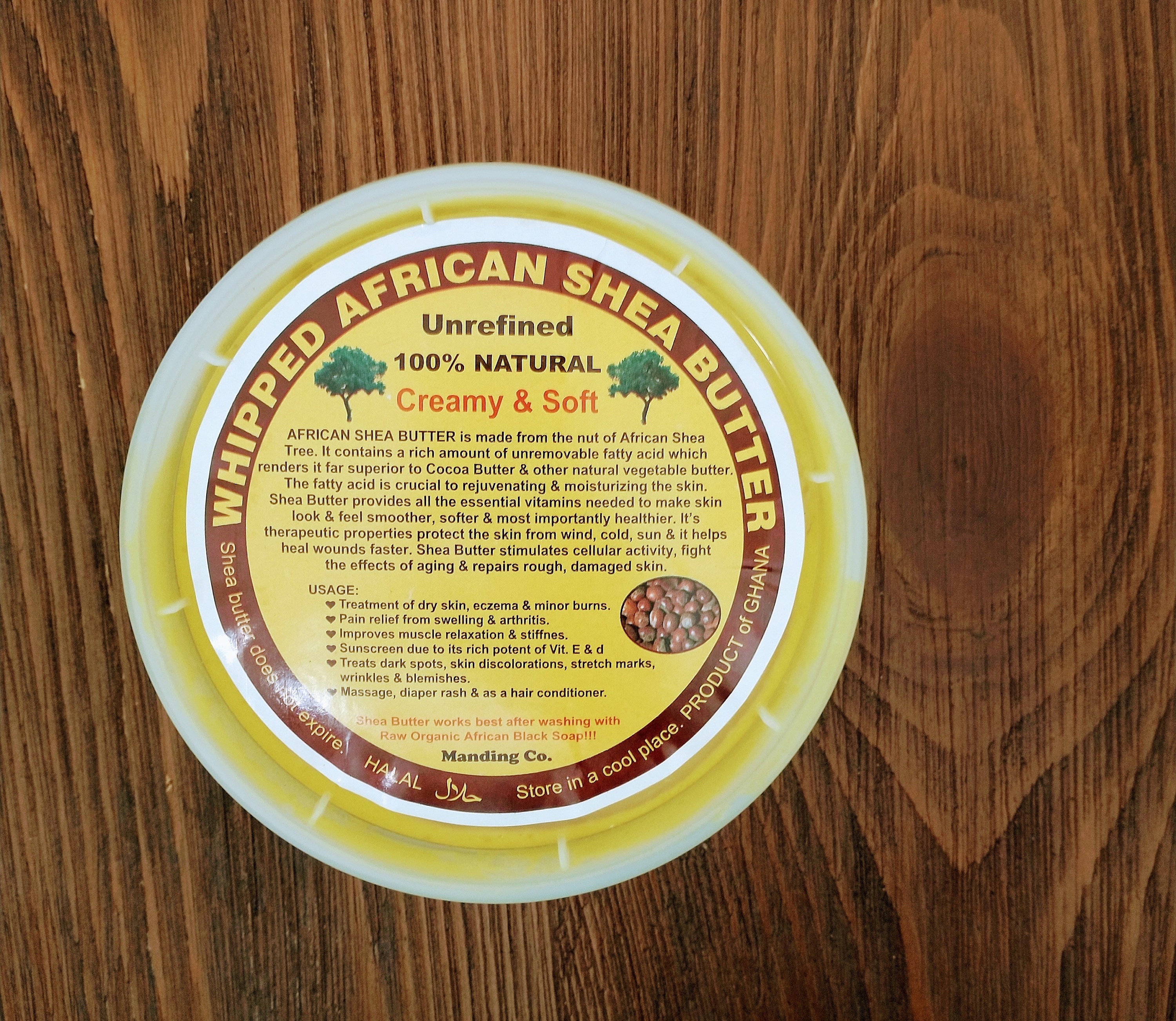 Unrefined 100 Natural Whipped African Shea Butter Etsy