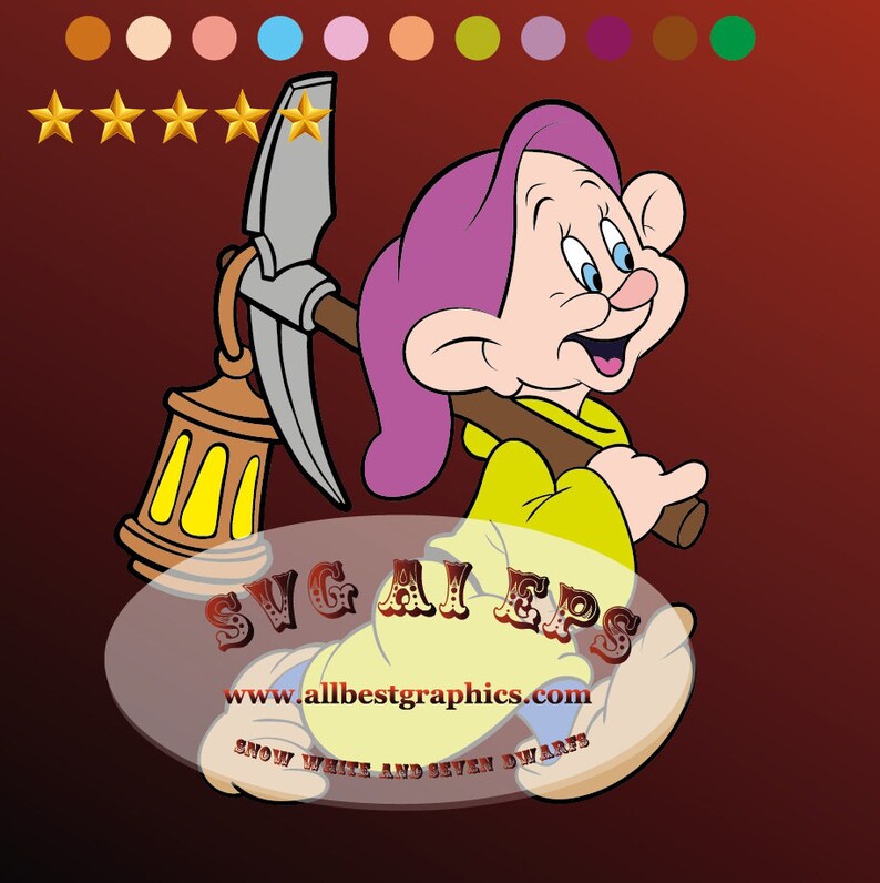 Free Free 294 Snow White Dwarfs Svg SVG PNG EPS DXF File