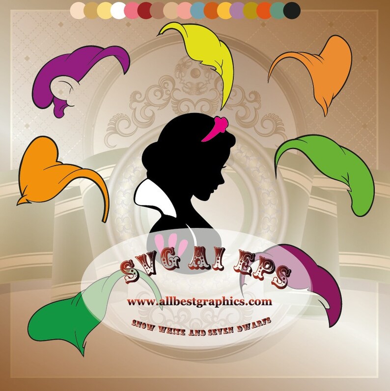 Snow White and The Seven Dwarfs svg 7 